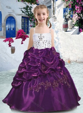 Classical Spaghetti Straps Mini Quinceanera Dresses with Beading and Bubles