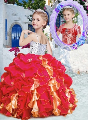 Perfect Ball Gown Mini Quinceanera  Dresses with Beading and Ruffles