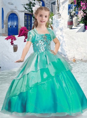 Beautiful Ball Gown ini Quinceanera Dresses with Beading and Ruffles