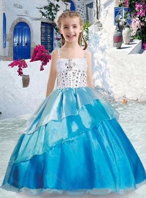 Beautiful Ball Gown ini Quinceanera Dresses with Beading and Ruffles