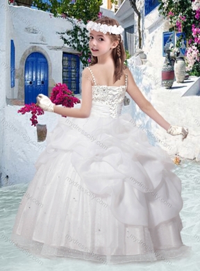 Best Spaghetti Straps Mini Quinceanera Dresses with Beading and Bubles