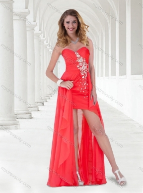 Elegant Empire Sweetheart Long Prom Dress in Chiffon