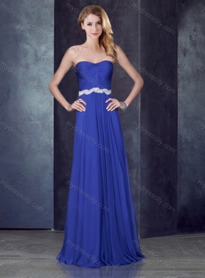 2016 Beautiful Empire Sweetheart Beaded Aqua Blue New Bridesmaid Dresses