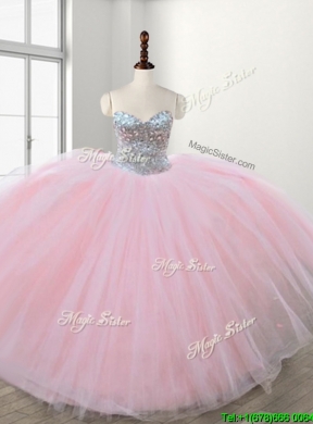baby pink sweet 16 dresses