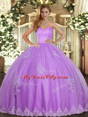 Custom Design Sleeveless Lace Up Floor Length Beading and Appliques Sweet 16 Dresses