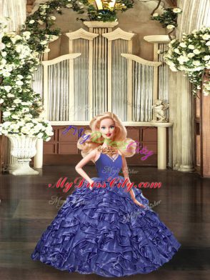 Ball Gowns Sleeveless Lavender Sweet 16 Quinceanera Dress Brush Train Backless