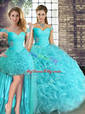 Low Price Sleeveless Beading Lace Up Quinceanera Dresses