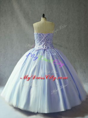 Pink Quinceanera Dresses Sweet 16 and Quinceanera with Beading Sweetheart Sleeveless Lace Up