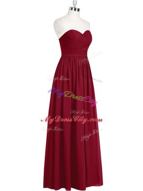 Graceful Sleeveless Pleated Zipper Homecoming Dress