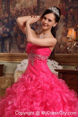 Sweetheart Beading 2013 Best Red Quinceanera Gowns with Ruffled