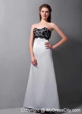 Lace Informal Prom Dress with Gray A-line Strapless for Women