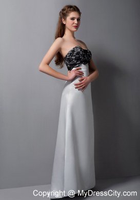 Lace Informal Prom Dress with Gray A-line Strapless for Women