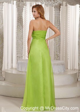 Spring Green Sweetheart Prom Dresses with Floor-length 2013