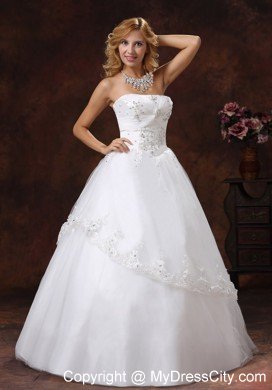 Puffy Beading Decorate Sweetheart 2013 Summer Wedding Dress