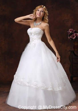 Puffy Beading Decorate Sweetheart 2013 Summer Wedding Dress