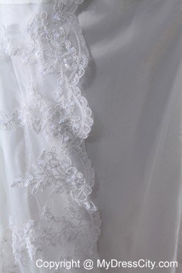 Sexy Sweetheart Lace Ruching Bridal Dress with Cutouts