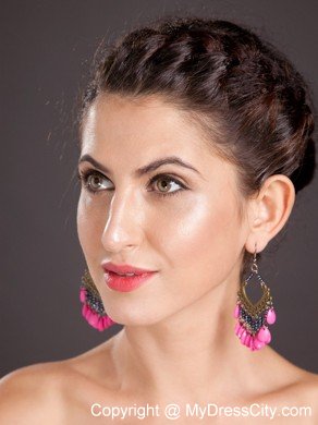 Shining Alloy Chandelier Drop Earrings