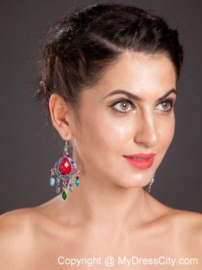 Gorgeous Onyx Chandelier Drop Earrings
