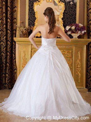 Cheap White A-line Appliques With Beading Dresses For 2013 Sweet 15