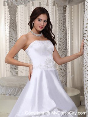 Pick Ups Appliques Court Train Elegant Wedding Dresses for Church