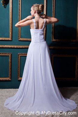 Plus Size Straps 2013 Wedding Dress with Beading and Ruches