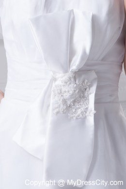 Simple Halter A-Line 2013 Wedding Dress for Garden Wedding