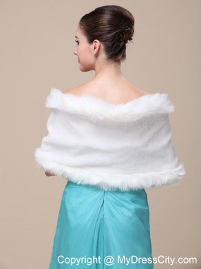 Gorgeous Faux Fur Special Occasion / Wedding Shawl On Sale