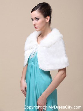 Top Selling High Quality Instock Special Occasion Wedding / Bridal Shawl With Fold-over Collar