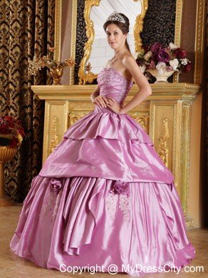 Vintage-inspired Strapless Quinceanera Dress Full-length