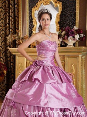 Vintage-inspired Strapless Quinceanera Dress Full-length