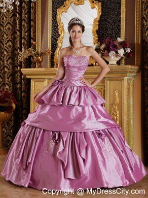 Vintage-inspired Strapless Quinceanera Dress Full-length