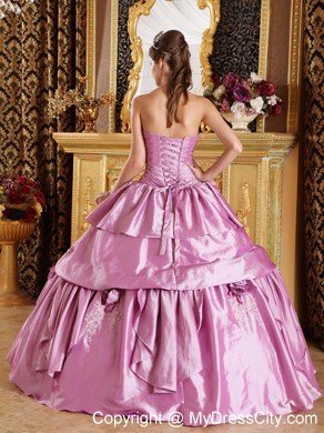 Vintage-inspired Strapless Quinceanera Dress Full-length