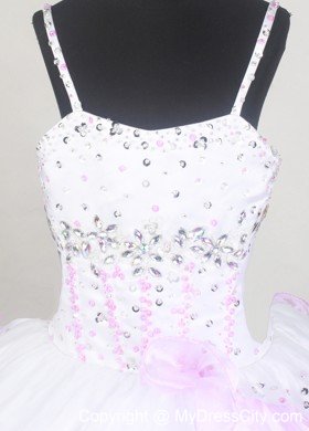 Pageant Dresses for Little Girls With Beading and Ruffled Layers