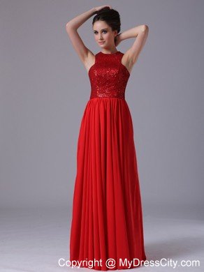 Empire High-neck Paillette Chiffon 2013 Prom Dresses for Girls