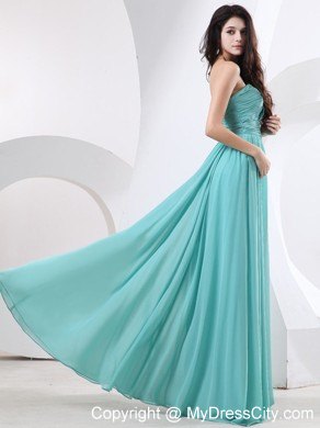 Strapless Floor-Length Elegant Pageant Gown with Pleats