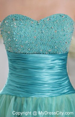 Sweetheart Slinky Colorful Prom Pageant Dress with Brush Train