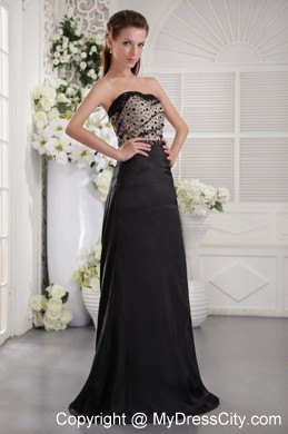 Long Black Sweetheart Ruched Prom Pageant Dress with Zipper Up