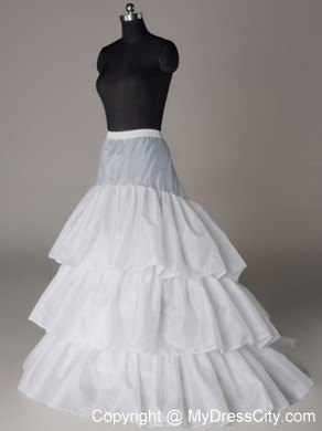 Beautiful Hot Selling Organza Floor-length Wedding Petticoat