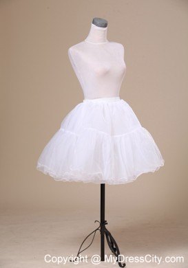 2013 New Arrival White Mini-length Petticoat