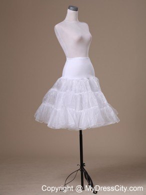 Lovely Organza Mini-length Girls Petticoat