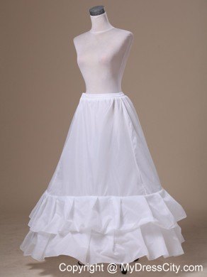 Popular Taffeta Floor-length Petticoat