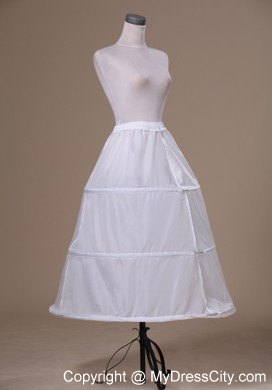 Modest Organza Floor-length Wedding Petticoat