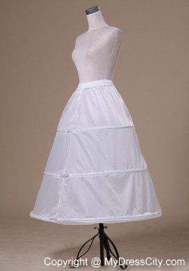 Modest Organza Floor-length Wedding Petticoat