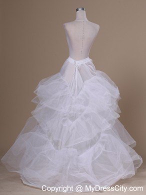 Cheap Tulle Floor-length Wedding Petticoat