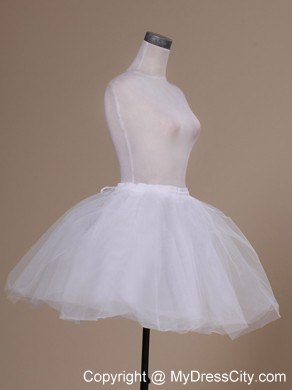 Simple Tulle Mini-length Prom Petticoat