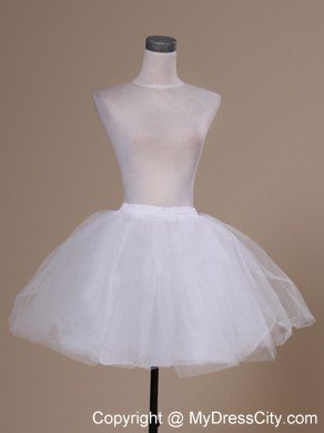 Simple Tulle Mini-length Prom Petticoat