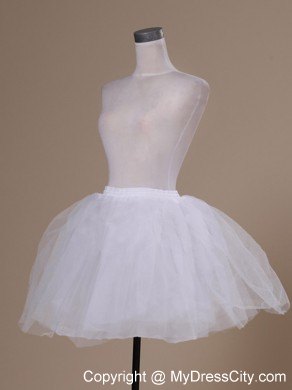 Simple Tulle Mini-length Prom Petticoat