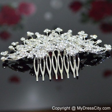 Cute Tiara Adorned With Shining Rhinestone