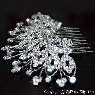 Cute Tiara Adorned With Shining Rhinestone