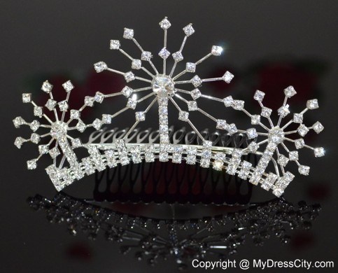 Simple Alloy With Rhinestone Tiara